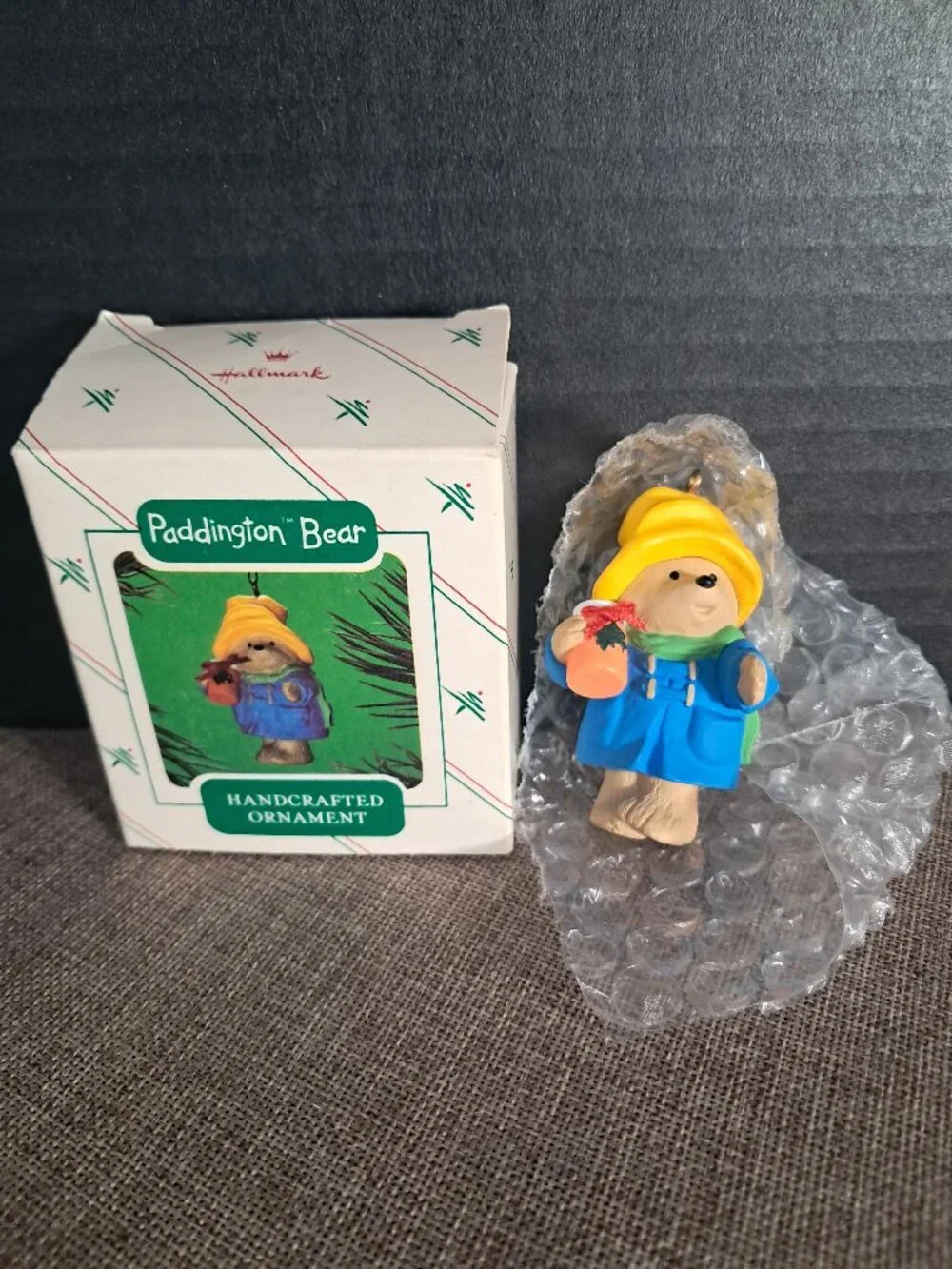 1986 Hallmark Keepsake Christmas Ornament Featuring Paddington Bear